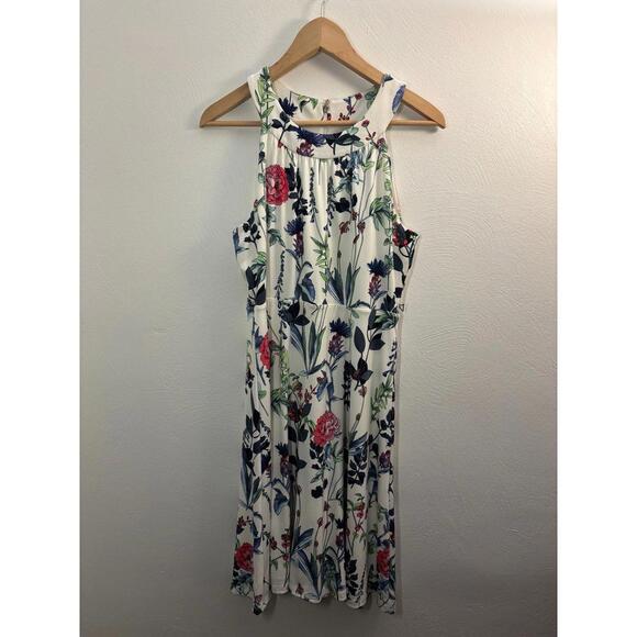 Tommy Hilfiger Dresses & Skirts - Tommy Hilfiger Halter High Neck Floral Dress Size 8